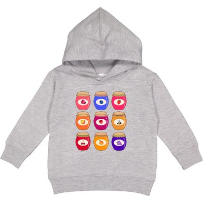 inktastic Jars Of Jam and Honey Toddler Hoodie 5-6 Heather 45cfb