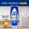 Dawn EZ Squeeze Platinum Liquid Dish Soap, 20.5 Fl Oz (Pack of 3), Lemon Scent, bundled with Heavy Duty Scotch Brite Sponge view 3