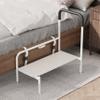 Josmimic Bed Step Stool for Adults, Bedside Steps for Elderly Seniors with Non-Slip Handle & LED Light, Stable Assist Rail for High Beds view 1