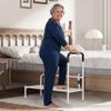 Josmimic Bed Step Stool for Adults, Bedside Steps for Elderly Seniors with Non-Slip Handle & LED Light, Stable Assist Rail for High Beds view 2