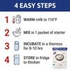 Easy Skyr Yogurt Starter by Cutting Edge Cultures Creamy, Healthy, Homemade Yogurt in Just 24 Hours No Yogurt Maker Neccessary Heirloom Traditional Non GMO No Additives Or Preservatives Keto & Low Carb Friendly Super Gut Promoting 2 Packets for 1 Qua view 2