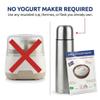 Easy Skyr Yogurt Starter by Cutting Edge Cultures Creamy, Healthy, Homemade Yogurt in Just 24 Hours No Yogurt Maker Neccessary Heirloom Traditional Non GMO No Additives Or Preservatives Keto & Low Carb Friendly Super Gut Promoting 2 Packets for 1 Qua view 3