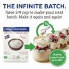 Easy Skyr Yogurt Starter by Cutting Edge Cultures Creamy, Healthy, Homemade Yogurt in Just 24 Hours No Yogurt Maker Neccessary Heirloom Traditional Non GMO No Additives Or Preservatives Keto & Low Carb Friendly Super Gut Promoting 2 Packets for 1 Qua view 4