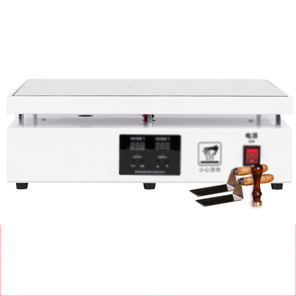 Cellophane Wrapping Machine Manual Cellophane Overwrapping Machine Desktop Heating Sealing Machine Perfume Cosmetics Poker Box,White