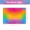 50 Sheets Rainbow Gradient Tissue Paper, 14 x 20 Inch Gift Wrapping Papers Bouquet Flower Candy Packing Papers Bulk for Birthday Party Favor Baby Shower Holiday DIY Crafts Boxes Art Decoration view 3