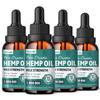 ziehooGe Organic Oil Drops - Maximum Strength 100% Natural Drops 4 Pack view 1