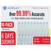Amplim Pregnancy Test Sticks, HCG Early Detection 6 Days Sooner, Extra Sensitive 10mIU/mL Over 99.99% Accurate, Fast Clear Results in Minutes, Easy Midstream Home Use, 10 Count view 1