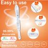 Amplim Early Detection Pregnancy Test, 6 Count, 99.99% Accurate, 10mIU/mL Ultra Sensitive HCG Test Sticks, Detects 6 Days Before Missed Period, Easy Midstream or Dip Test for Home Clinic, Travel view 4