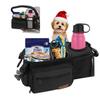 Dog Stroller Bag Fits 1419" Handles, Pet Stroller Caddy with Cup Holder view 1