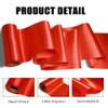 LoomJoyz Red Wide Satin Ribbon 8 Inch 25 Yard Silk Ribbon for Cutting Grand Opening Ceremony Sash Wedding Decoration Gift Wrapping Craft view 2