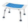 Anti Slip Shower Chair, Suitable for Indoor Showers - Height Adjustable Shower Seat for Elderly and Disabled People(A) view 1