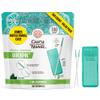 GuruNanda 2-in-1 QuickPik Toothpick & Interdental Pick Soft Rubber Bristles for Plaque Removal & Improved Oral Care, Comes with a Travel Case for On-The-Go Use, 300 Ct view 1