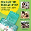 GuruNanda 2-in-1 QuickPik Toothpick & Interdental Pick Soft Rubber Bristles for Plaque Removal & Improved Oral Care, Comes with a Travel Case for On-The-Go Use, 300 Ct view 4