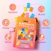 Electrolyte Gummies Sugar Free | Electrolyte Hydration Energy Gummies for Running & Sports - Energy Chews with Calcium & Vitamin C for Kids & Adults, Multiple Mixed Flavors, Gluten-Free, 180 Count view 4