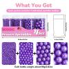 Purple Pearl Sprinkles for Cake Decorating, 11.3oz Edible Pearls Sprinkles view 4