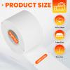 16 Pack Athletic Tape, White Sports Tape for Wrist Ankle Protection, Sports Tape Athletic No Sticky Residue, Easy to Tear Gymnastics Tape for Soccer, Football, Training Supplies (1.5" x 160 Yards) view 2