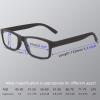 2 Pack Reading Glasses, Computer Readers with Blue Light Protection for Women, Stylish Spring Hinges Eyeglasses for Men (4.0) view 3