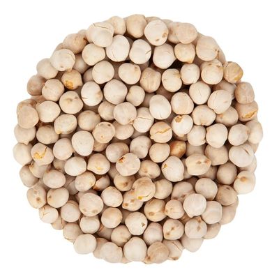 Bayside Candy Dry Roasted White Italian-Style Chickpeas Crunchy Savory Snack (10LB)