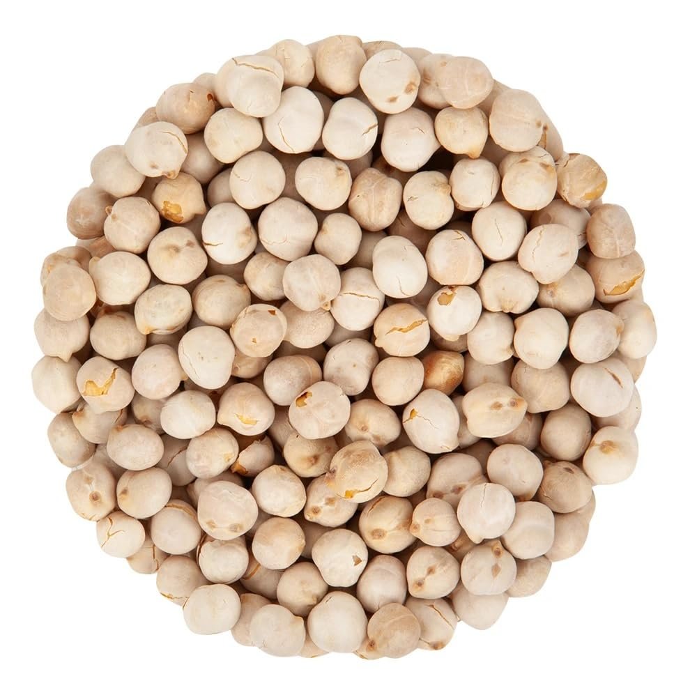 Bayside Candy Dry Roasted White Italian-Style Chickpeas Crunchy Savory Snack (10LB)