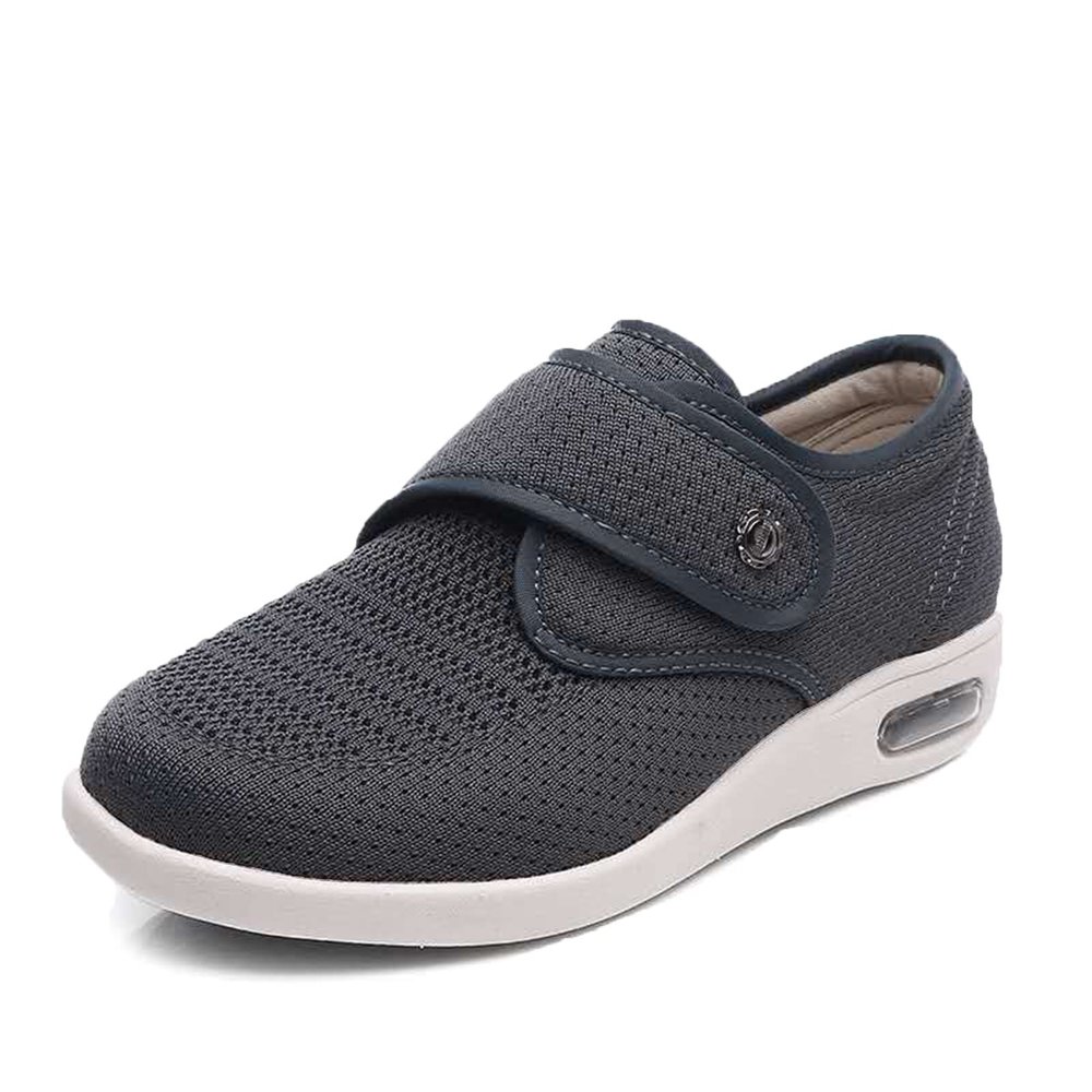 Dihou888 Women's Diabetic Shoes Stretch Collar Cushion, Protective Reinforced Heel, Medical Grade(A,8)