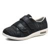 Women's Diabetic Shoes Flex Groove Base, Airflow Mesh Sections, Wide Fit Option(Black,8.5) view 2