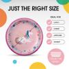 Party Solids Unicorn Plates Paper Disposable Heavy Duty 7 Inch Unicorn Birthday Plates 96 Pcs 350 GSM, Girls Party Decorations For Girls Birthday Supplies view 2