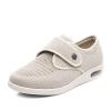 Dihou888 Women's Diabetic Shoes Stretch Collar Cushion, Protective Reinforced Heel, Medical Grade(White,8) view 1