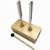 Haiyou Resonance Tuning Forks for Healing - 432hz, 528hz, Wood Speaker and Rubber Mallet - Ideal for Spa Aromatherapy, Meditation and Yoga view 2