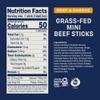 Archer Jerky Mini Beef Jerky Sticks - Grass Fed Sticks, Individually Wrapped, Mini Meat Snack Packs Bulk, Gluten Free, Paleo, Keto - .5 oz Beef & Cheese (Pack of 24) & Original (Pack of 24) view 2