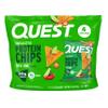 Quest Nutrition Chili Lime Tortilla Style Protein Chips, 20g Protein, 3g Net Carbs, Low Carb, Gluten Free, 1.1 oz (Pack of 4) view 1