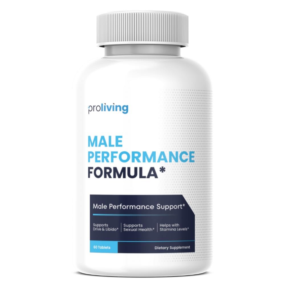 Proliving Pills for Men, Pro Living Supplement for Strength and Stamina Support* Advanced Formula, 60 Count