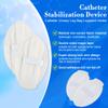 25Pcs Foley Catheter Stabilization Device, Urinary Leg Bag Catheter Tube Holder, Catheter Supplies for Single/Double/Feeding Tube, Adhesive Catheter Urinary Leg Bags HolderWhite view 2