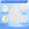 25Pcs Foley Catheter Stabilization Device, Urinary Leg Bag Catheter Tube Holder, Catheter Supplies for Single/Double/Feeding Tube, Adhesive Catheter Urinary Leg Bags HolderWhite view 3