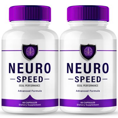 Neuro Speed Capsules, Official Neuro Speed Brain & Memory Supplement Pills, Advanced Nootropic Pills Brain Health Support, All Natural NeuroSpeed Cognitive Health & Function Reviews (2 Pack)
