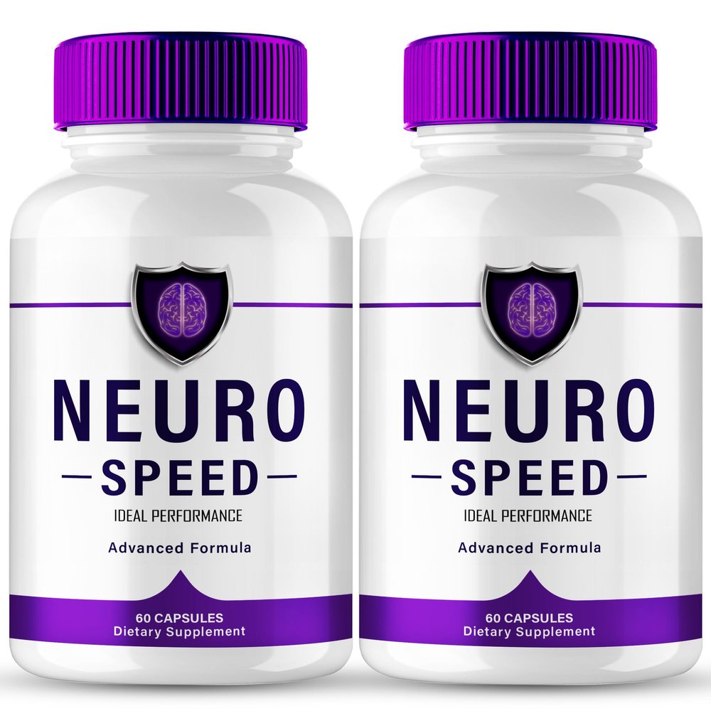 Neuro Speed Capsules, Official Neuro Speed Brain & Memory Supplement Pills, Advanced Nootropic Pills Brain Health Support, All Natural NeuroSpeed Cognitive Health & Function Reviews (2 Pack)