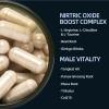 HappieVita Nitric Oxide Booster Supplement with L Arginine and L Citrulline Essential Amino Acids and Beet Root Extract, CoQ10, Energy, Heart Health, Muscle Growth & Circulation Support, 90 Capsules view 3