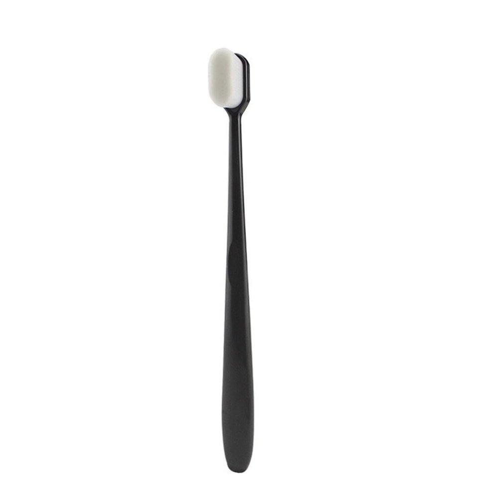 NSKQUFDNFKA Manual Toothbrush 1PC Toothbrush Bristle Ultra-Fine Soft Tooth Brush Portable Travel Oral Care Tool Teeth Deep Cleaning Brush(Black 2)