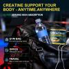 Health4All Creatine Monohydrate Gummies 5g for Men & Women, Creatine Gummy for Strength Energy & Muscle Growth Support Pre-Workout Supplement - Pineapple 120 Gummy view 4