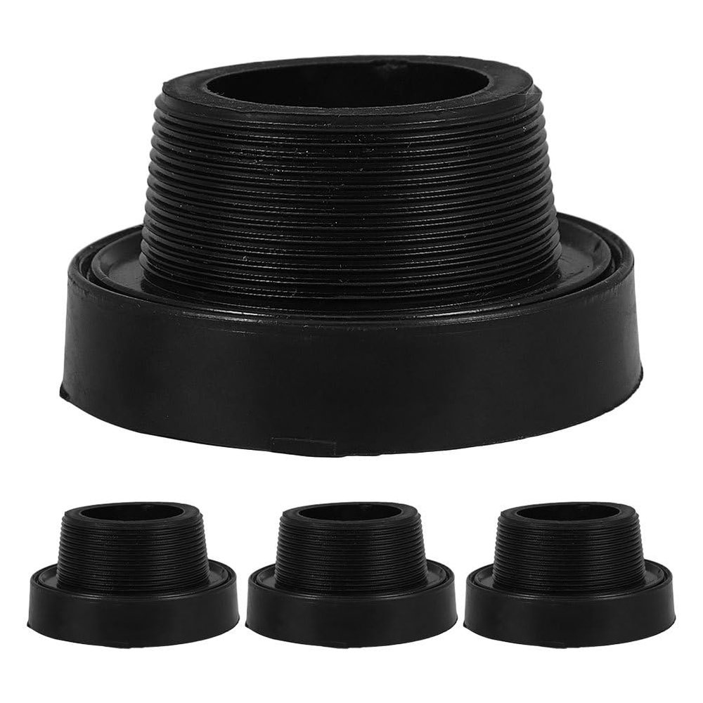 COSMEVIVI 4pcs Rubber Gasket for Urinal Drain: Toilet Flange Sealing Ring Replacement - Leakproof Bathroom Accessories Rubber Seals for Restroom Maintenance