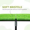 18 Indoor Shop and Garage Push Boom with Soft Bristles, Heavy Duty Brush Broom with 59 Long Handle for Commercial & Residental Floor Cleaning Sweeping view 2
