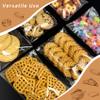 4x6 Inch Cookie Bags, 120 Pcs Clear Self Sealing Cellophane Treat Bags for Candy, Jewelry, Gift Wrapping, Party Favors, Crafts, Cookie Wrappers Self Adhesive view 3