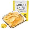 Caramel crisp banana slices, original dried banana chips 60g, instant dried fruit, delicious candied fruit, leisure snacks, Dim sum gift bags, afternoon tea snack,vegetarian (Original flavor,1 pack) view 1