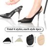 Hobbspring 16Pcs High Heel Cushion Pads 4 Styles Ball of Foot Cushions Shoe Filler for Too Big Shoes Too Big High-Heeled Size Fit for Women Filler for Loose Sneakers Slippers view 2