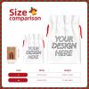 Custom Christmas Gift Bag Personalized Logo Image Drawstring Gift Packing Bags Double-Sided Customizable Gifts Packaging Bags view 4