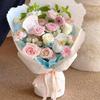 5Sheet 14.96x21.65Inch Flower Bouquet Paper, Paper Flower Wrapping for Valentines, Christmas, Wedding, Birthday Party, Holiday Dcor view 3