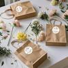 100pcs Personalized Wedding Stickers, Custom Round Monogram Wedding Thank You Labels, Bridal Shower Decorations, Birthday Party Gifts, DIY Stickers, Sweet Bags Seals view 3