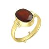 9.25 Ratti 8.60 Carat Lab Created Gomed Hessonite Ring Adjustable Ashtadhatu Angoothee-B07X8VVQMRNAMZ view 2