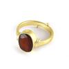 9.25 Ratti 8.60 Carat Lab Created Gomed Hessonite Ring Adjustable Ashtadhatu Angoothee-B07X8VVQMRNAMZ view 3