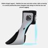 GAZOGJ Foot Drop Orthosis, Adjustable AFO Ankle Orthosis Splint Support, Drop Foot Brace Orthosis, for Foot Drop Plantar Fasciitis Achilles Tendonitis Recover, L,Left-M view 2