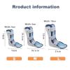 GAZOGJ Kids AFO Drop Foot Brace Baby Ankle Foot Orthosis Night Splint for Children Toddler Pediatric Strephenopodia Support Strephexopodia Splint,B left + B right,S,A Right-M view 3